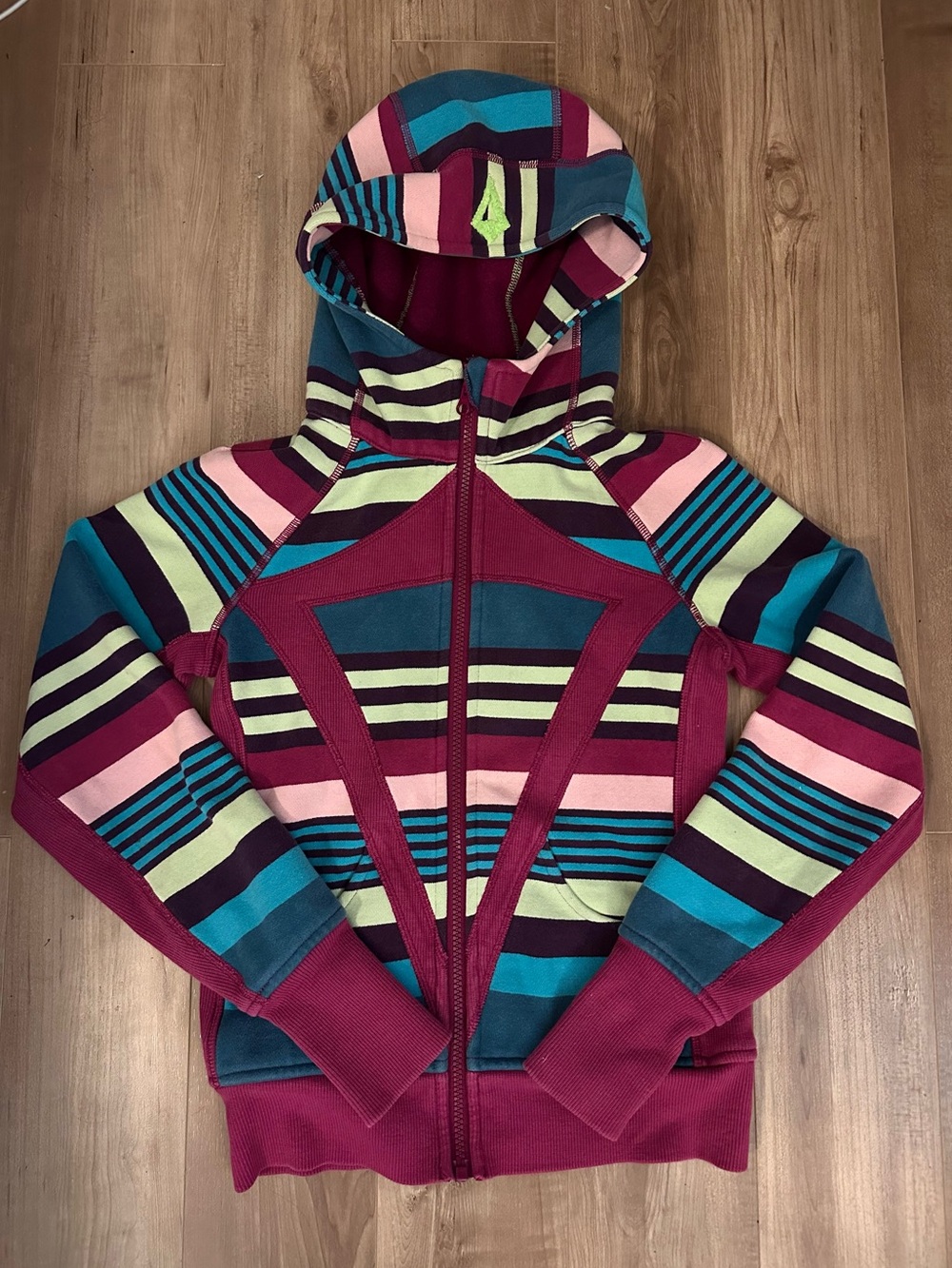 Ivivva Girls' Hooded Zip Jacket - Scuba hoodie